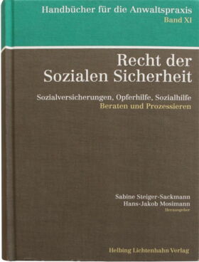 Recht der Sozialen Sicherheit - Handbücher für die Anwaltspraxis Buch Recht der Sozialen Sicherheit - Handbücher für die Anwaltspraxis